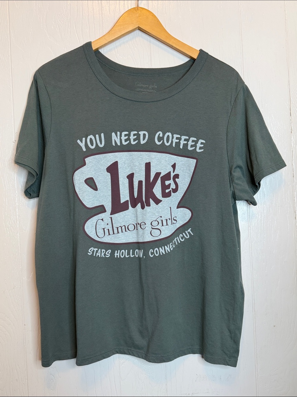Luke's Gilmore Girls Graphic Tee - Green